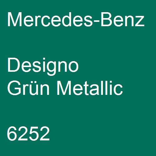 Mercedes-Benz, Designo Grün Metallic, 6252.